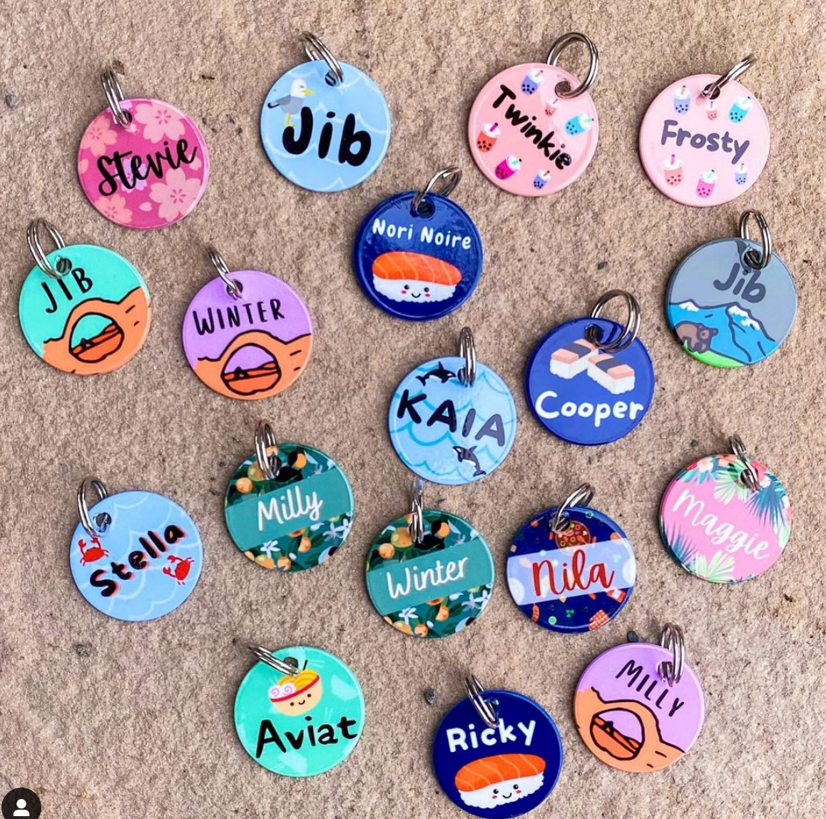 Sea Buddies Custom Dog ID Tag