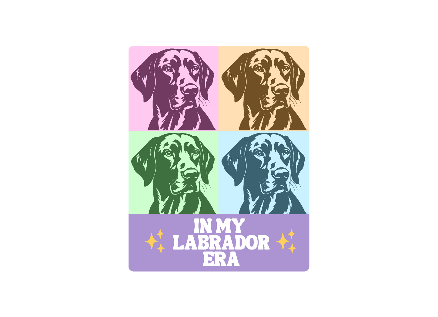 In My Labrador Era – Taylor Swift-Inspired Vinyl Sticker