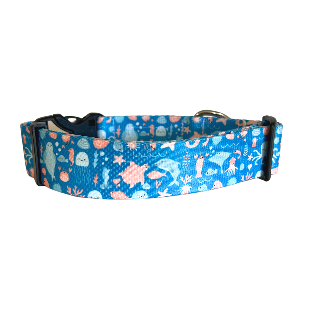 Sea Buddies Water-Resistant Dog Collar