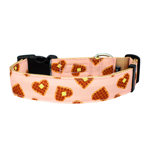 Waffle Love Durable Dog Collar
