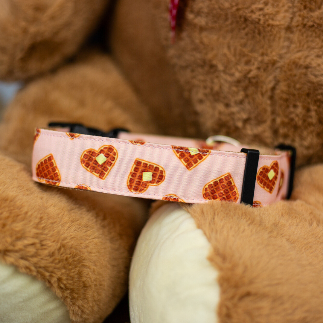 Waffle Love Durable Dog Collar
