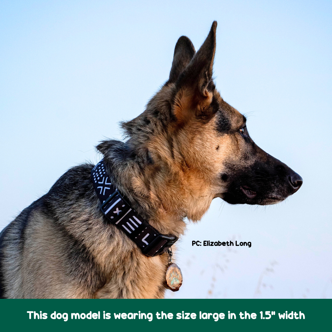 Luna Boho Comfort Dog Collar
