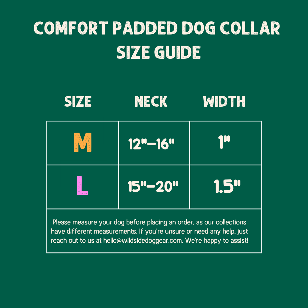 Luna Boho Comfort Dog Collar