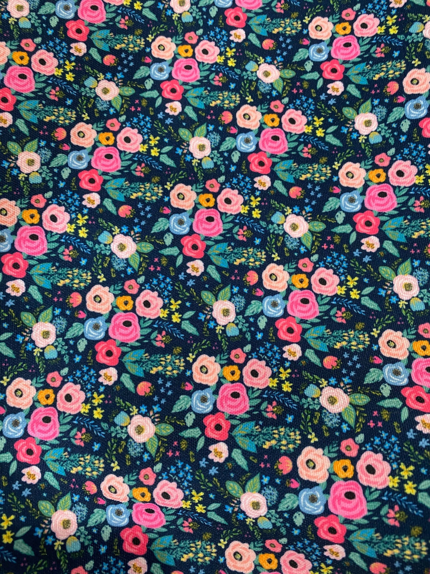 Navy Mini Rosa Eco-Canvas Collar | Only 1 Left!