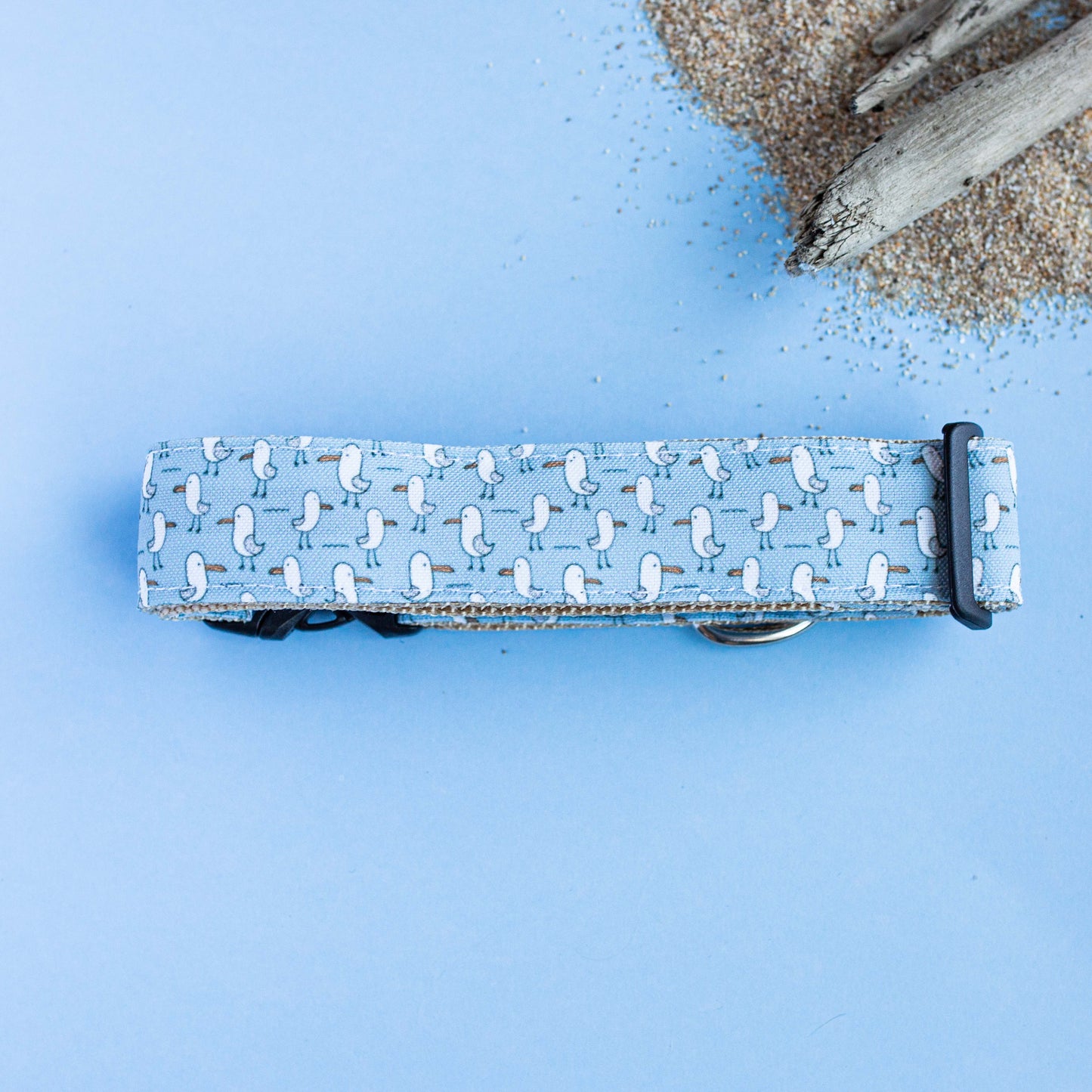 OMG Seagulls! - Eco Canvas Collar