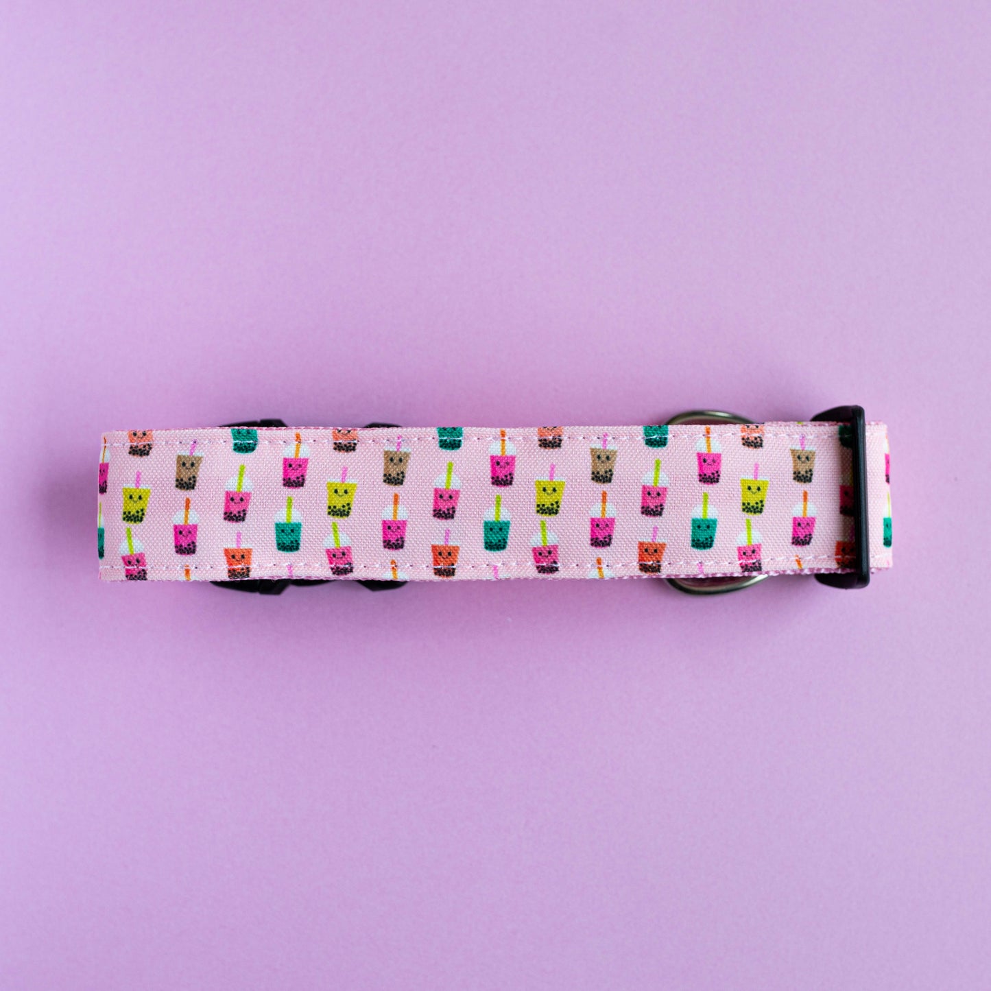 Pink Boba Eco Canvas Collar
