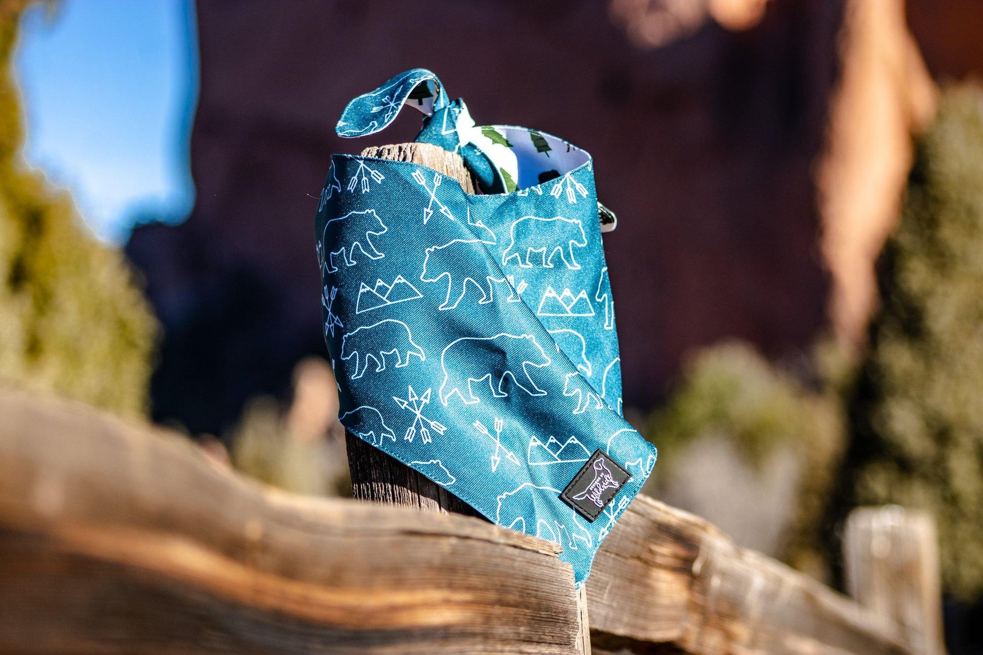 Summit Adventure Bandana ( reversible bandana) - Designs By Wildside