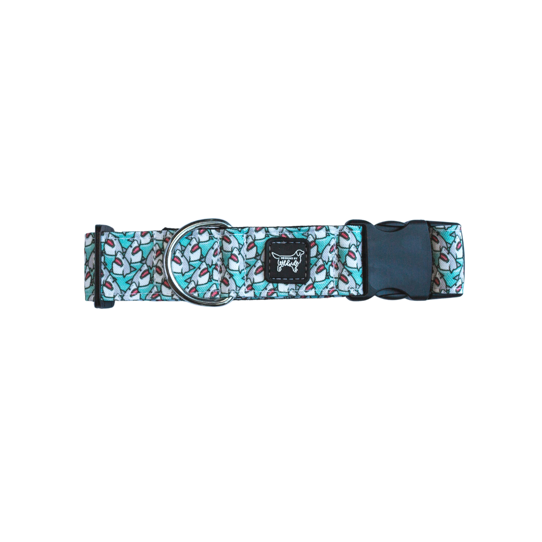 Shark Attack! Eco Canvas Collar