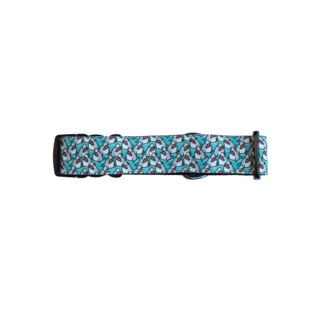 Shark Attack! Eco Canvas Collar