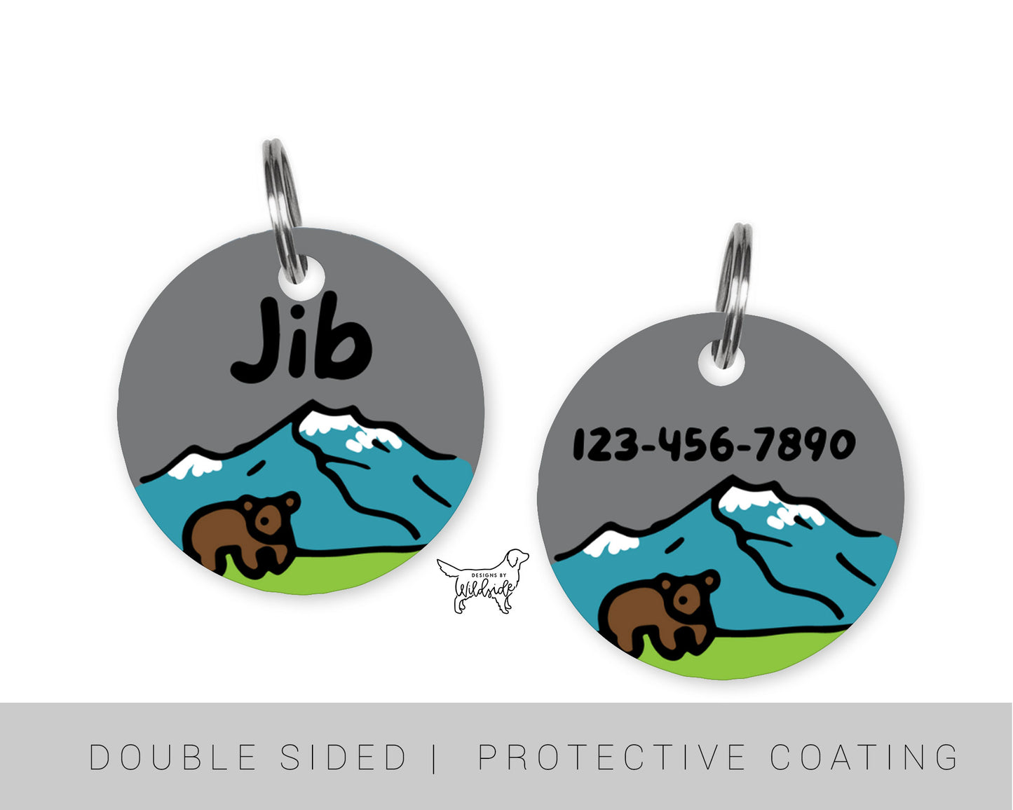National Bark Custom Dogy ID Tag