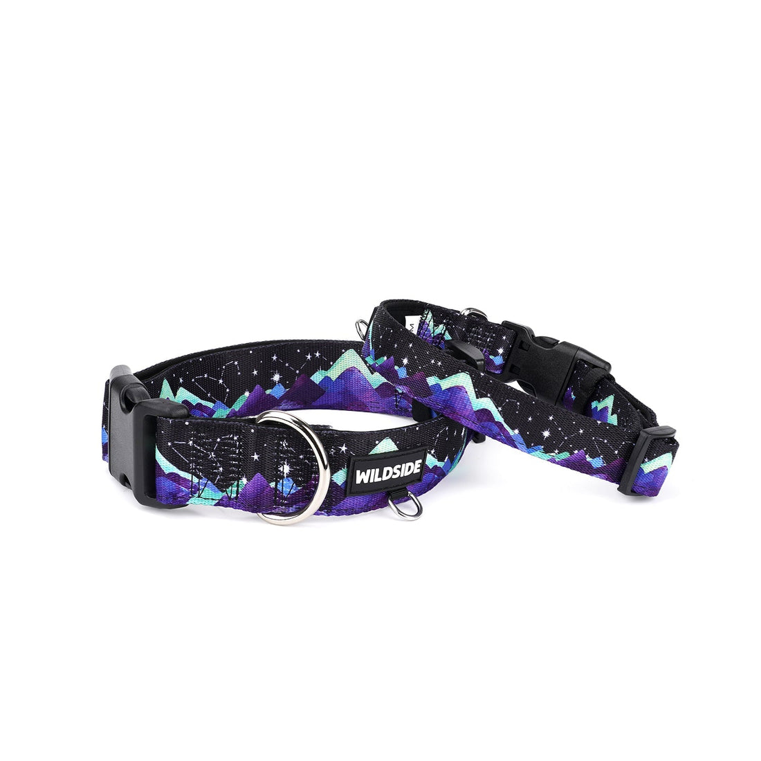 Aurora peak , best dog collar, black dog collar, mountain dog collar, hiking dog collar 