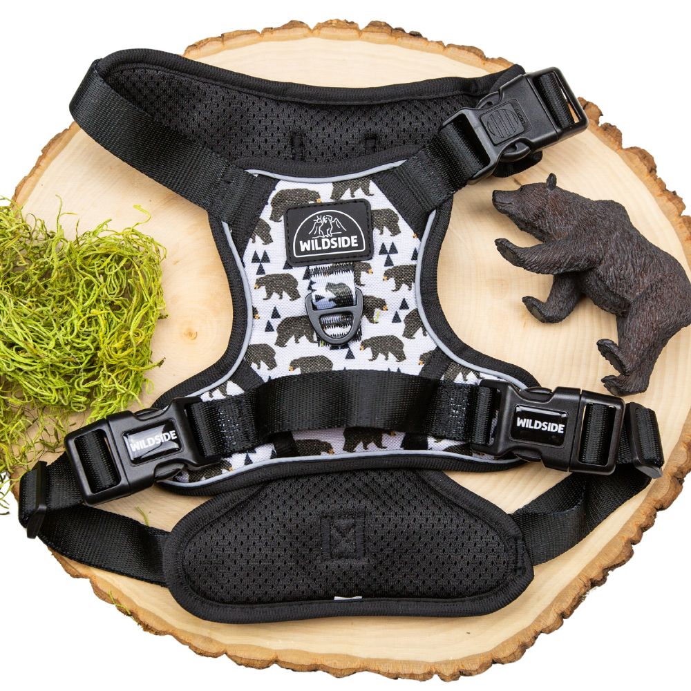 dog harness with handle for large dogs, bear dog harness, puppy harness with handle