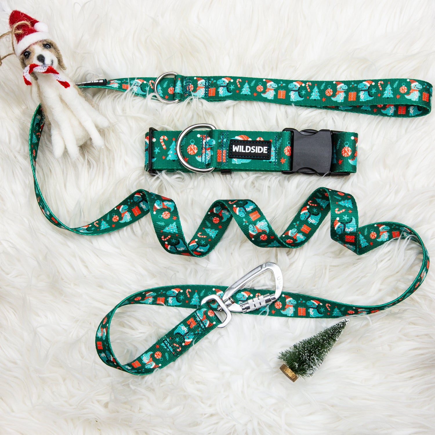 Christmas Dog Collars, Christmas Dog Collar Leash Set