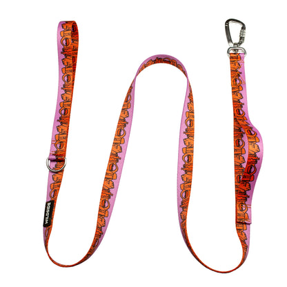 We Love Utah Dog Leash with Traffic Handle (lilac)- 6 Ft Rust Proof Adventure Leash