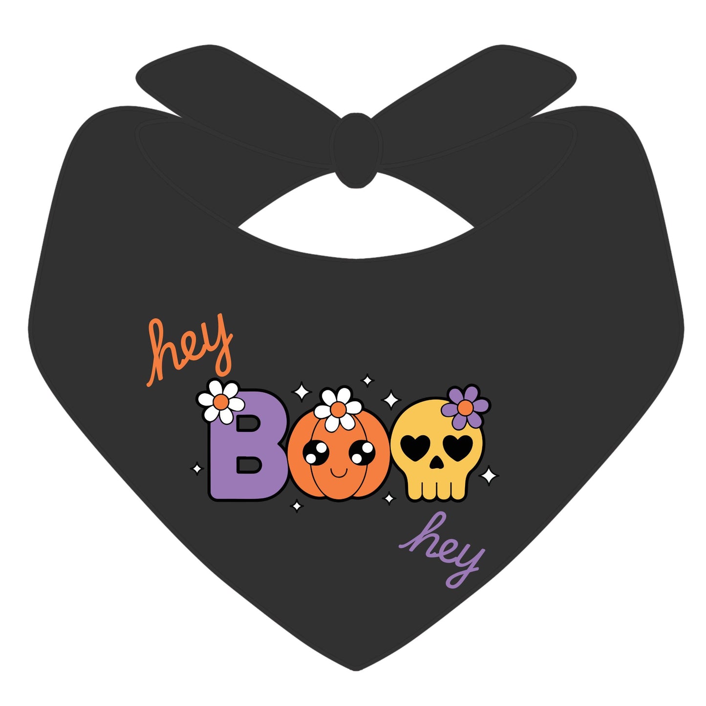 Hey Boo Hey Dog Bandana