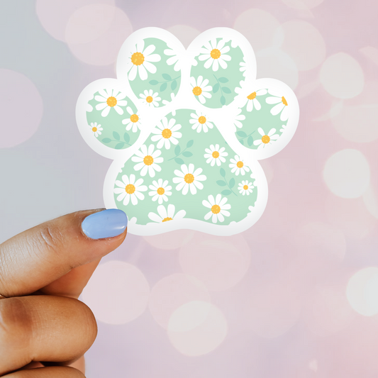 Daisy Paw Sticker