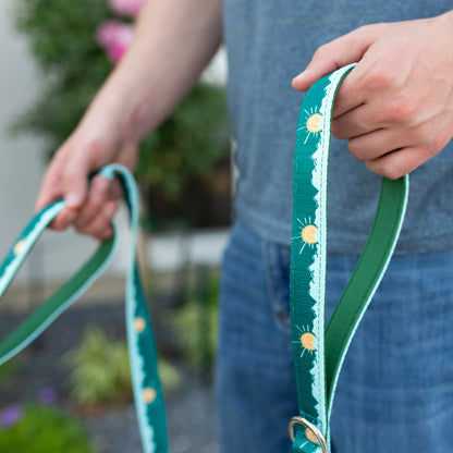 Tahoma Peak Collar and Leash Set | Adventure Walk Set