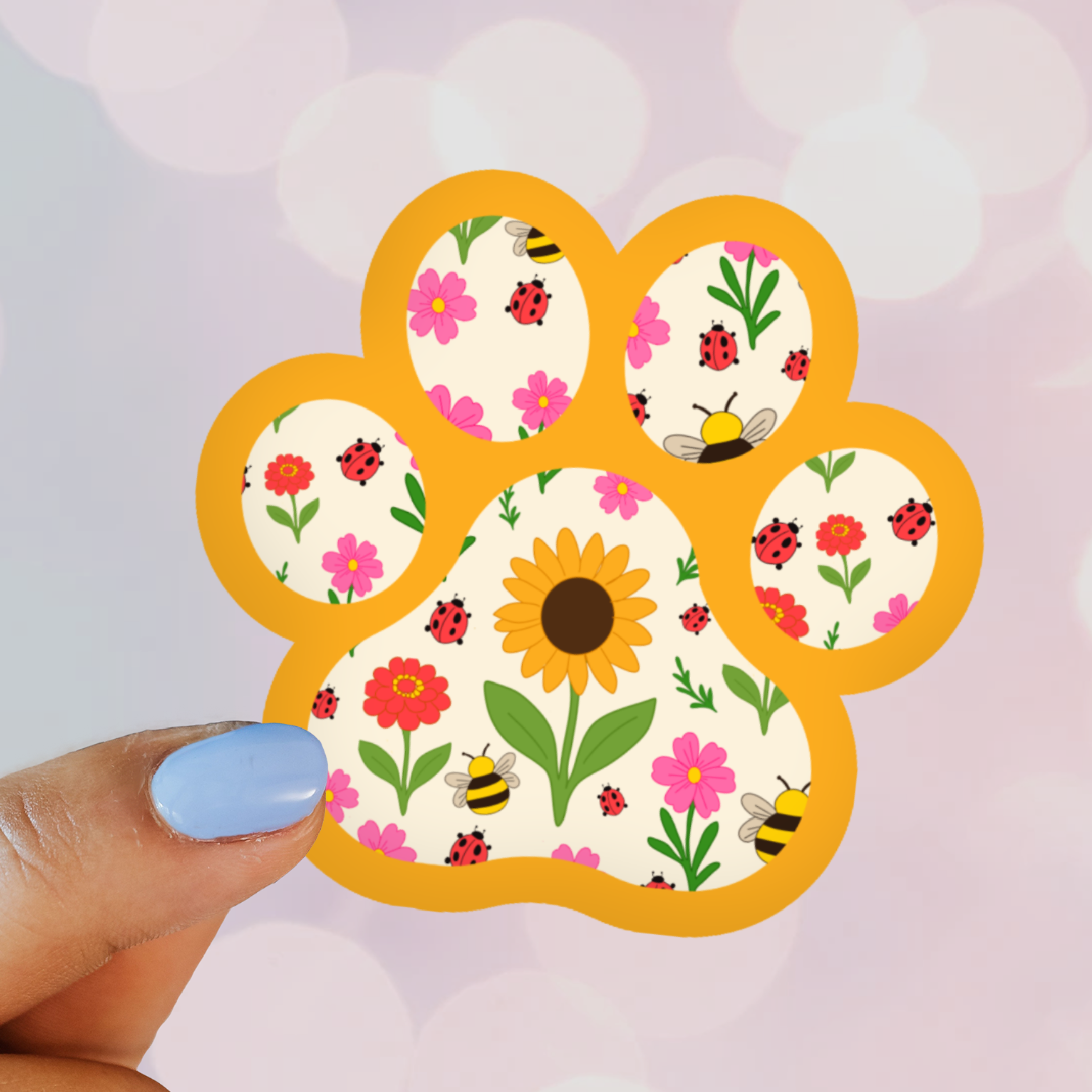 Garden Party Weather Proof Sticker