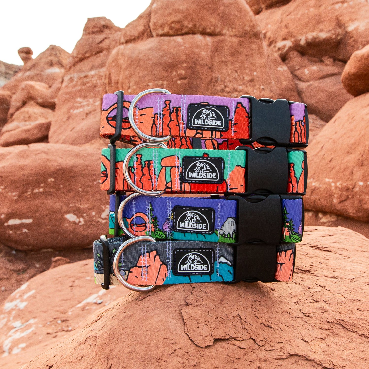 national park dog collars , durable dog collars, lifetime dog collars, strong dog collars 