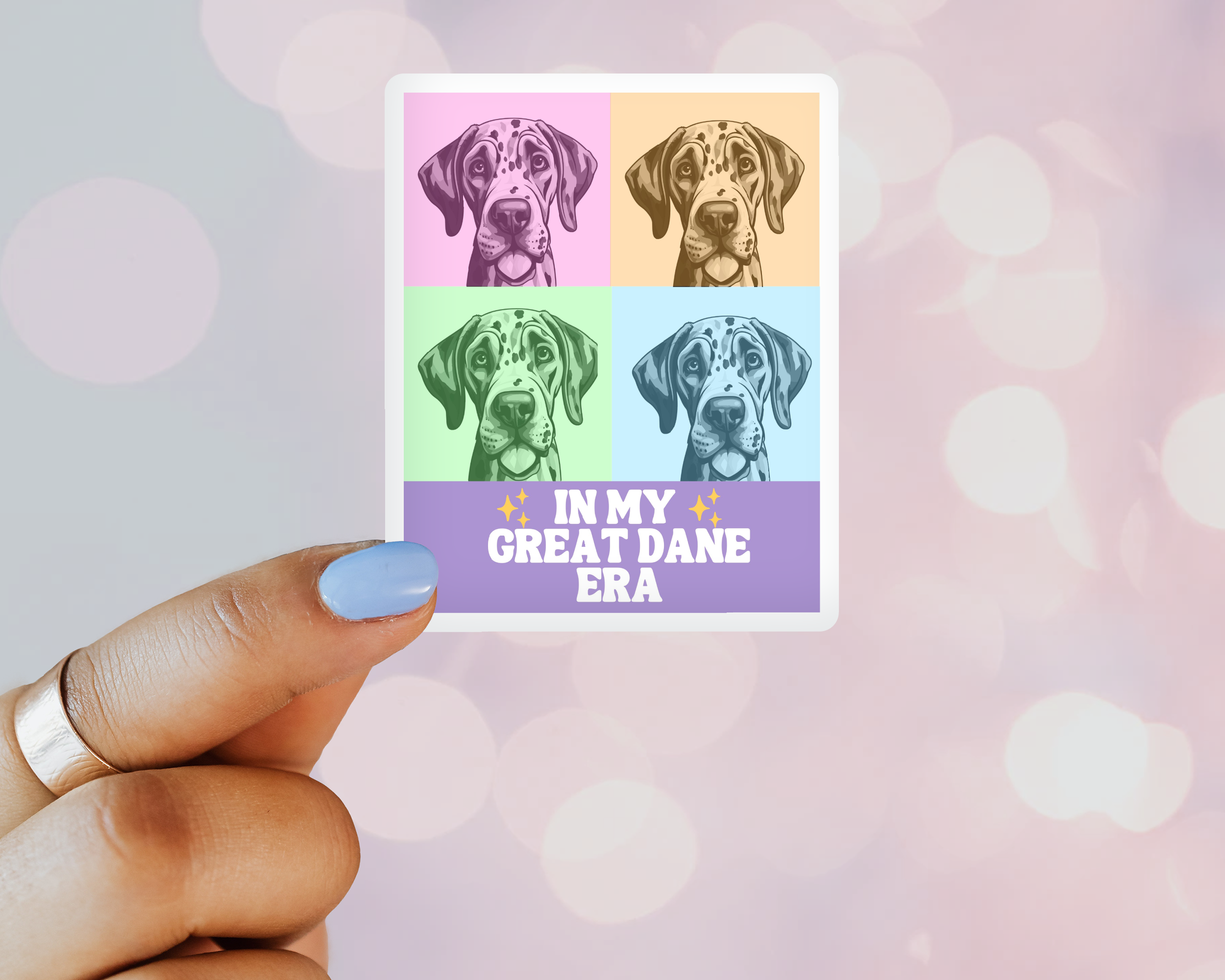 In My Great Dane Era – Taylor Swift-Inspired Vinyl Sticker