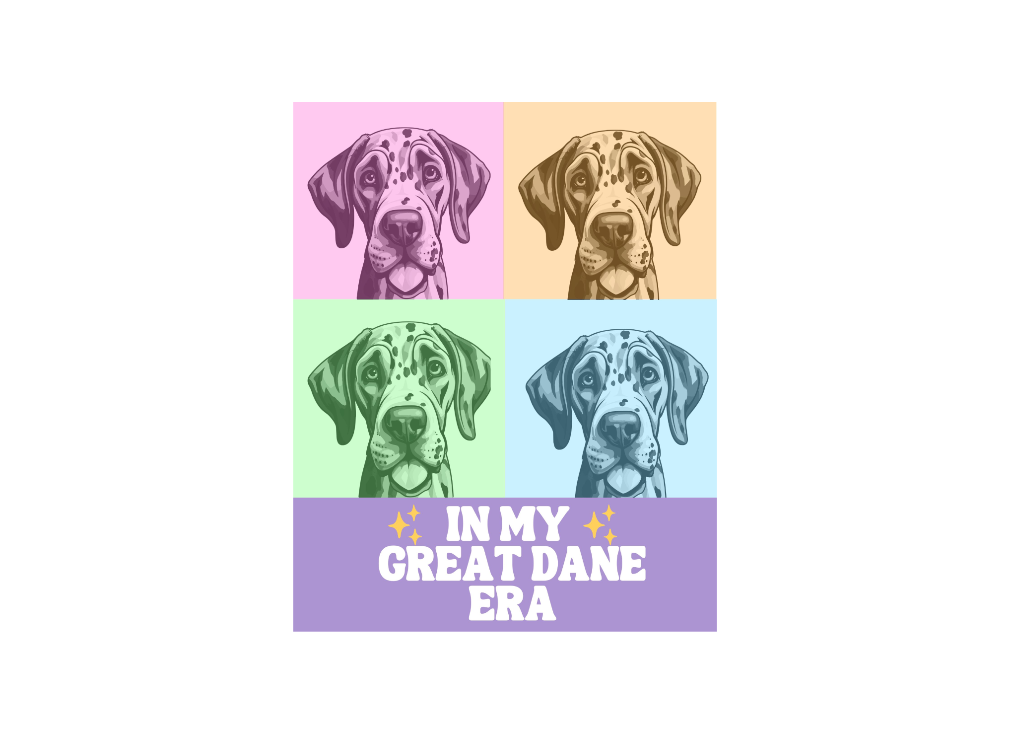 In My Great Dane Era – Taylor Swift-Inspired Vinyl Sticker