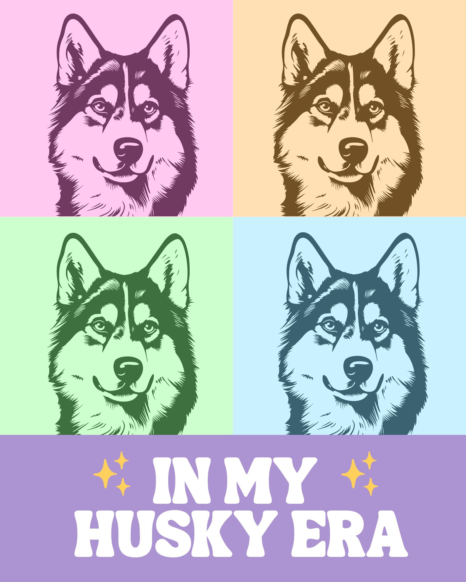 In My Husky Era – Taylor Swift-Inspired Vinyl Sticker