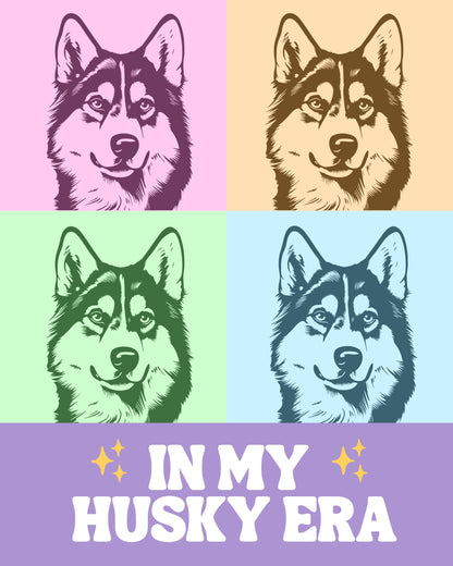 In My Husky Era – Taylor Swift-Inspired Vinyl Sticker