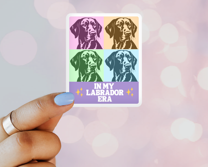 In My Labrador Era – Taylor Swift-Inspired Vinyl Sticker