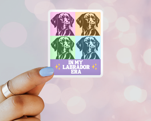 In My Labrador Era – Taylor Swift-Inspired Vinyl Sticker