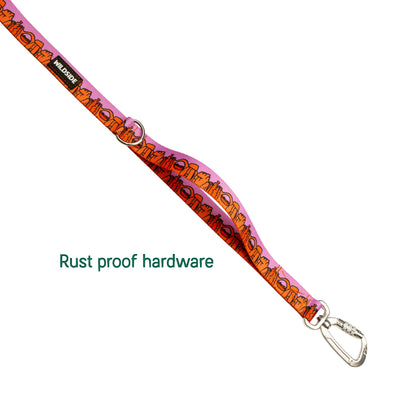 We Love Utah (lilac) Hands-Free Cross Body Dog Leash – Utah National Parks Inspired | 4-Way Adjustable