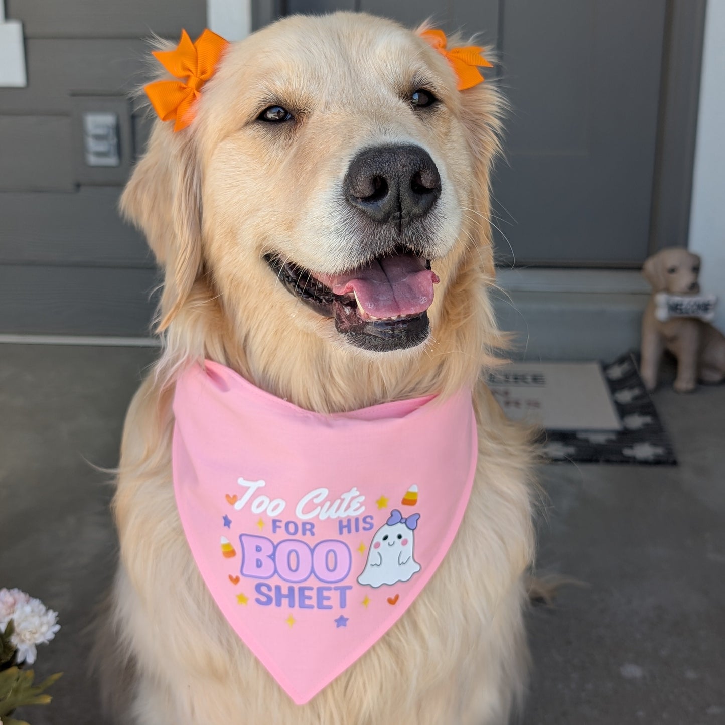 Too Cute For This Boo Sheet Bandana