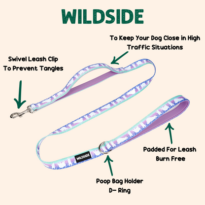 dog leash double handle dog leash 2 handles dog leash 6 feet dog leash traffic handle