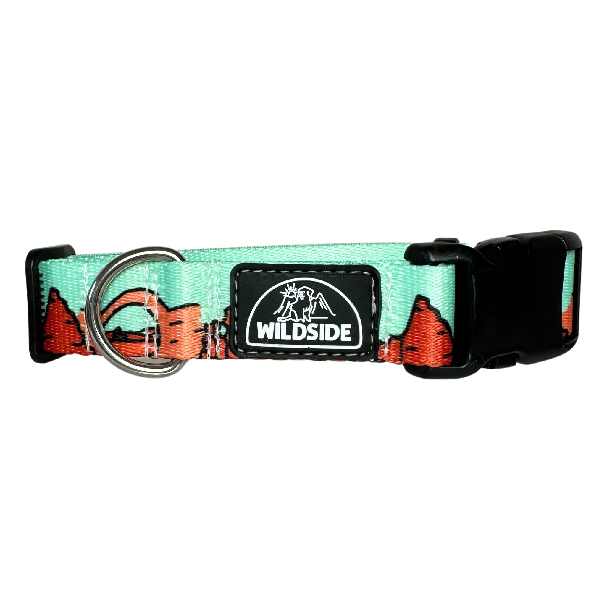 We Love Utah Mint Water Resistant Dog Collar Adventure Dog Gear