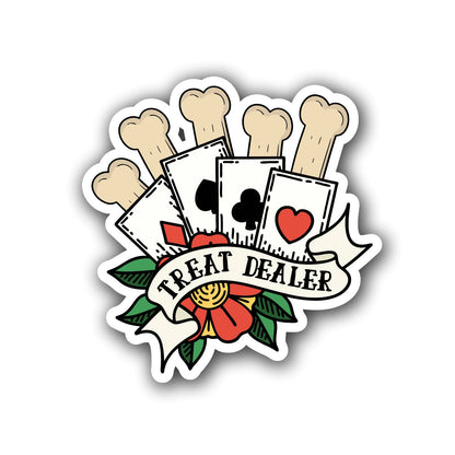 Treat Dealer Sticker