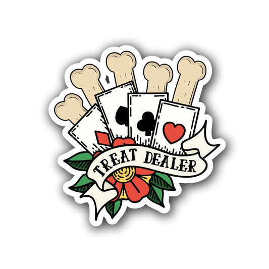 Treat Dealer Sticker