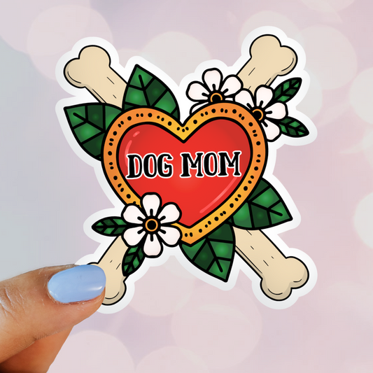 gifts for dog mom , new dog mom gift, funny dog mom gift, mothers day gift, birthday dog mom, tattoo dog mom, heart dog mom, dog bones dog mom, sailor dog mom

