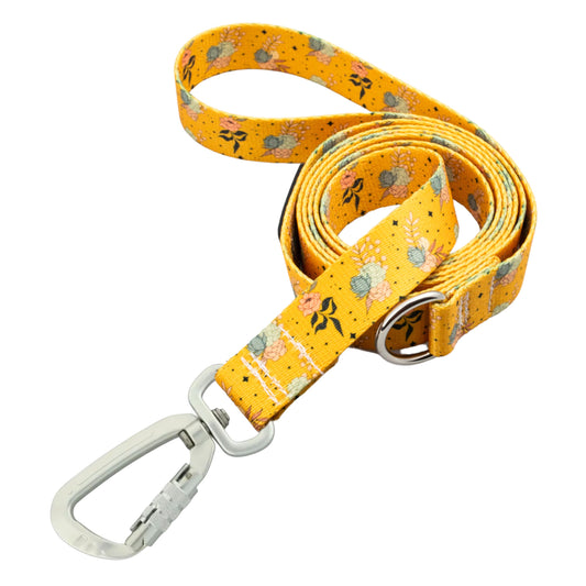 Golden Hour Floral Rust Proof Dog Leash