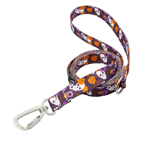 Skully Garden Floral Rust Proof Leash