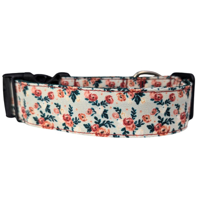 Autumn Rose Rust Proof Dog Collar