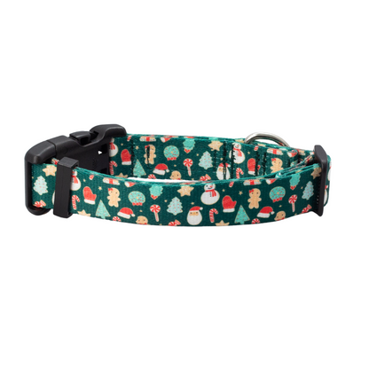 Christmas Cookies Rust Proof Dog Collar