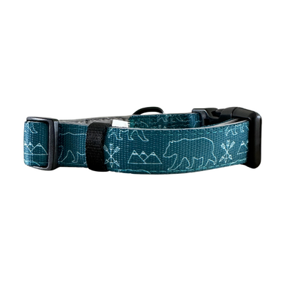 best padded dog collar, small padded dog collar, hiking dog collar