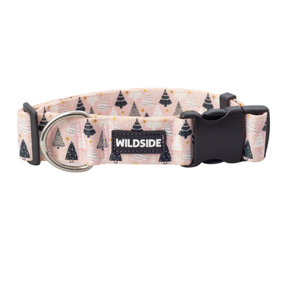 Pink Christmas Wonderland Rust Proof Collar