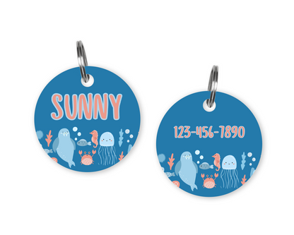 Sea Buddies Custom Dog ID Tag