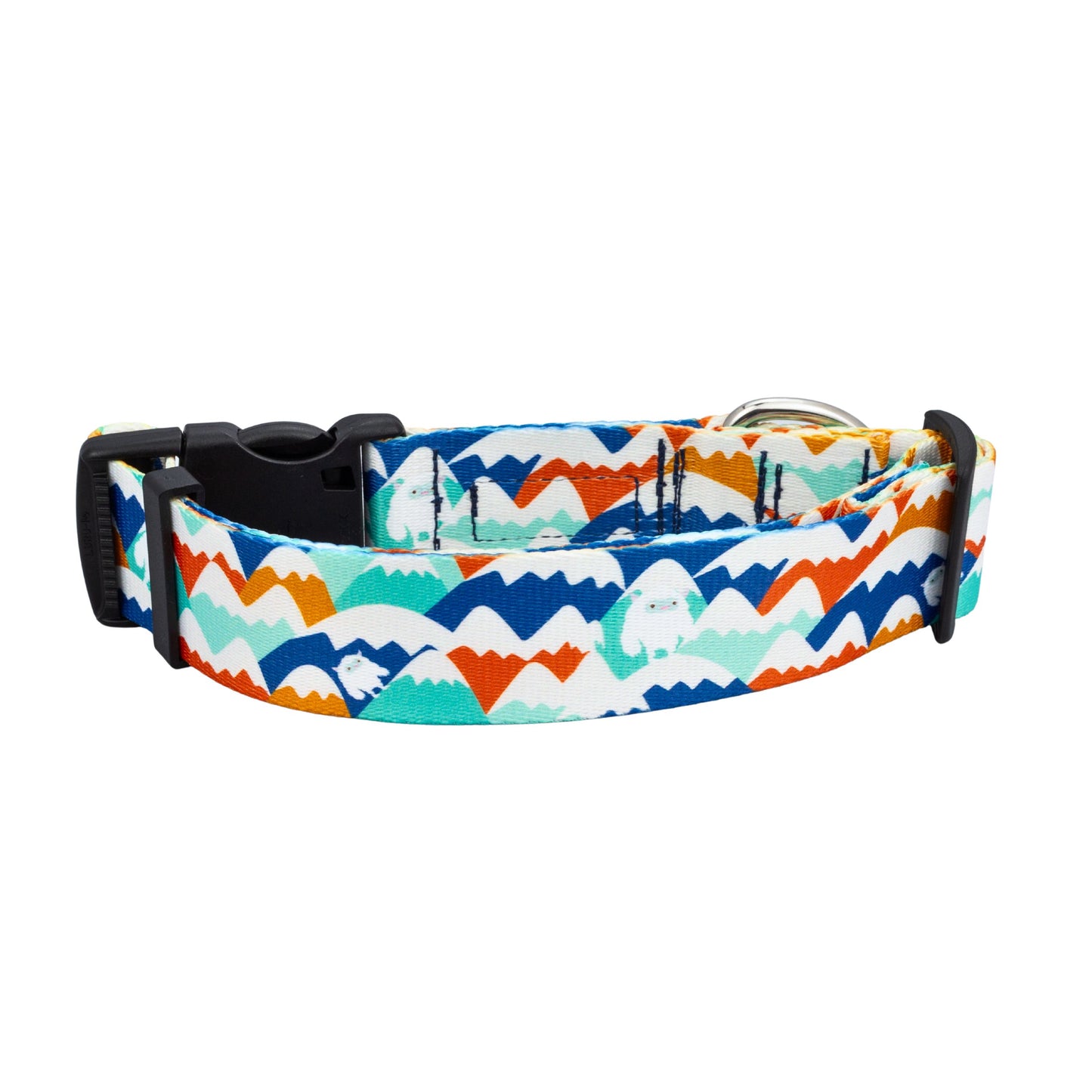 Blue Yeti Dog Collar and Leash Set (Rust Proof )