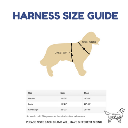 Luna- Easy Click N Go Dog Harness - Designs By Wildside 