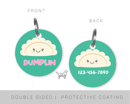 Dumpling Custom Dog ID Tag